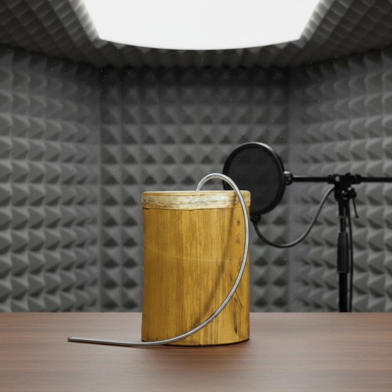 Rain Stick Percussion - Thunder Tube Handheld Thunder Drum Rain