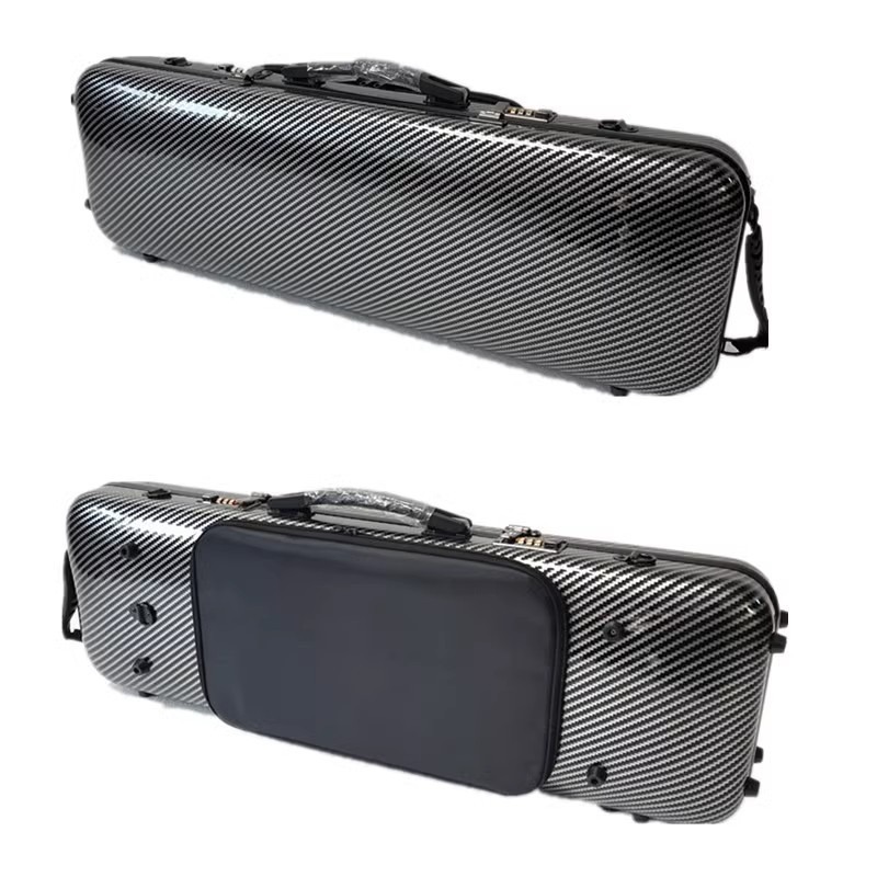 Musical Instrument Violin - 4/4 Carbonfiber Violin Square Case Moisture-proof
