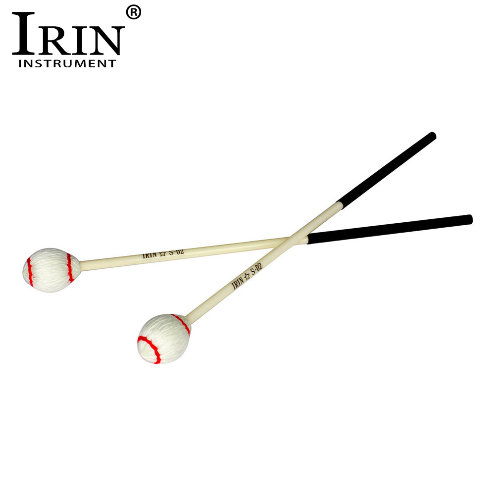 Musical Instrument Marimba - IRIN 1 Pair Marimba Mallets Drumsticks