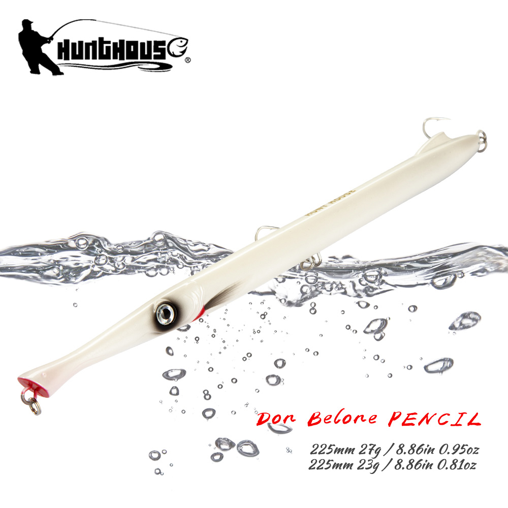 Rain Stick Percussion - Hunthouse Pencil Fishing Lure 225mm Sinking