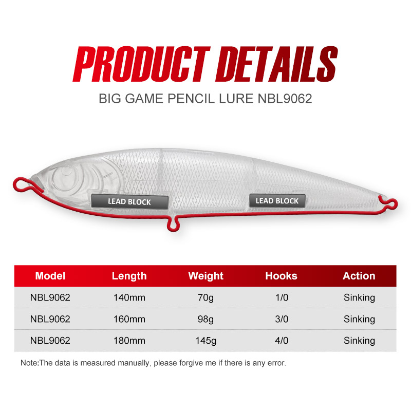 NOEBY Heavy Sinking Stickbait  - Rain Stick Percussion ulasan dan harga