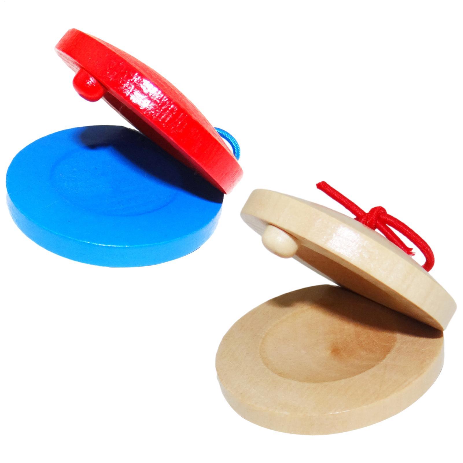 Wooden Castanets Kids Musical  - Musical Instrument Games ulasan dan harga