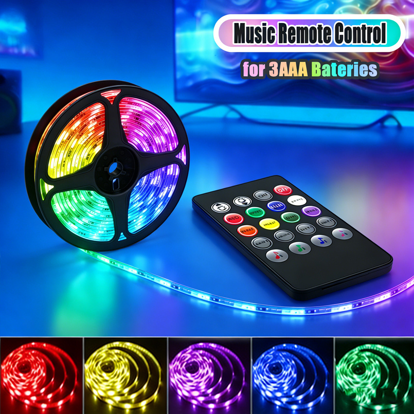 5V LED Strip Lights Dimmable C - Musical Instrument Tuba ulasan dan harga
