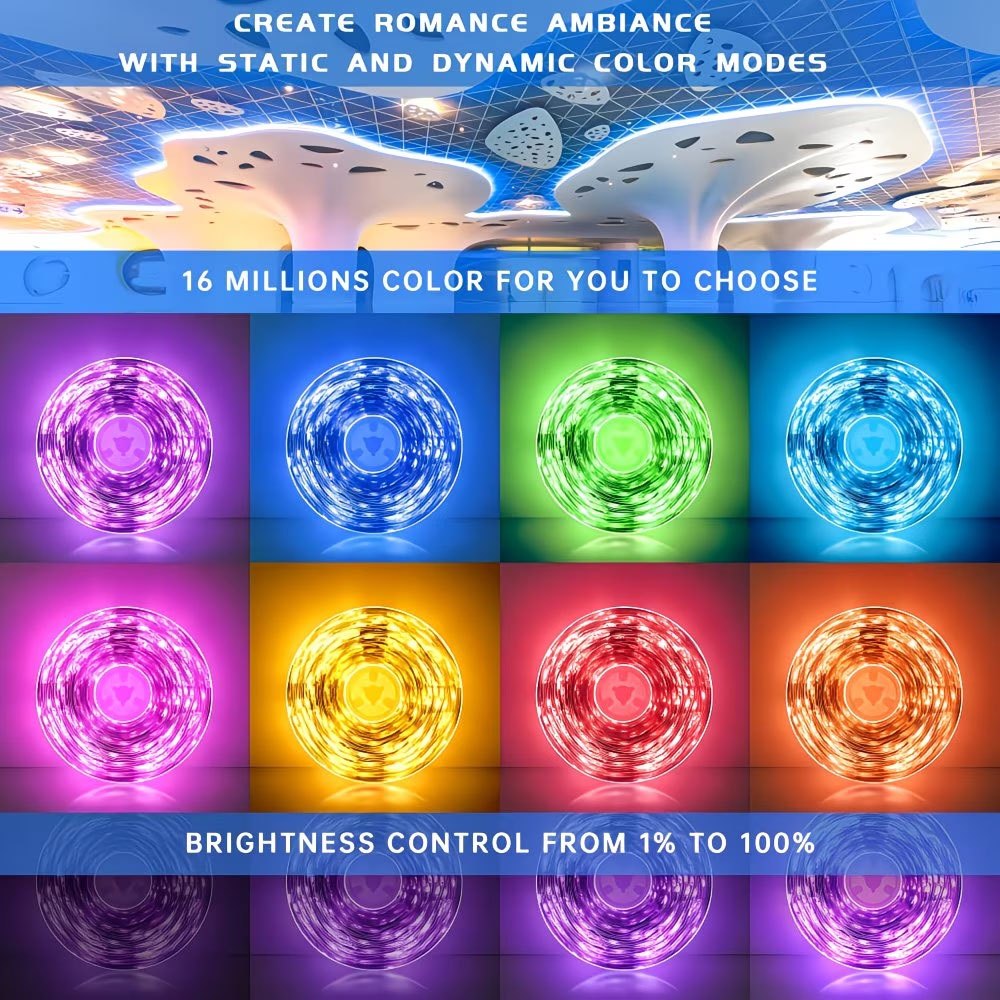 5V LED Strip Lights Dimmable C - Musical Instrument Tuba ulasan dan harga