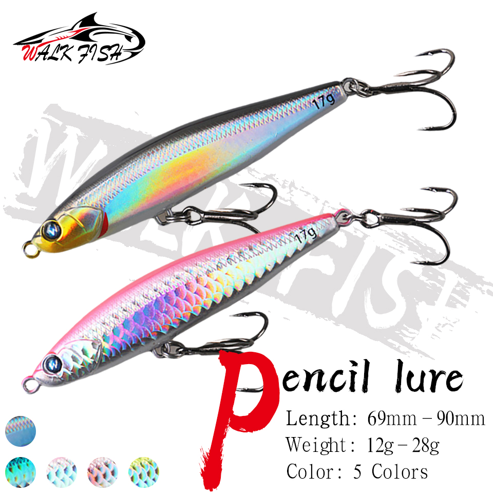 WALK FISH 1PCS 12g-28g Sinking - Rain Stick Percussion ulasan dan harga