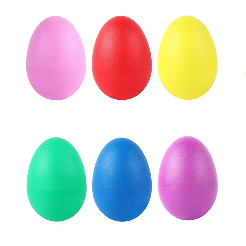 2Pcs Plastic Egg Shakers Percu - Musical Instrument Games ulasan dan harga