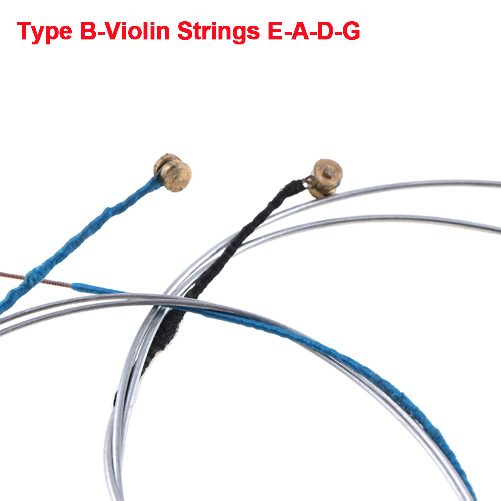 4pcs/set Violin Strings E-A-D- - Musical Instrument Violin ulasan dan harga