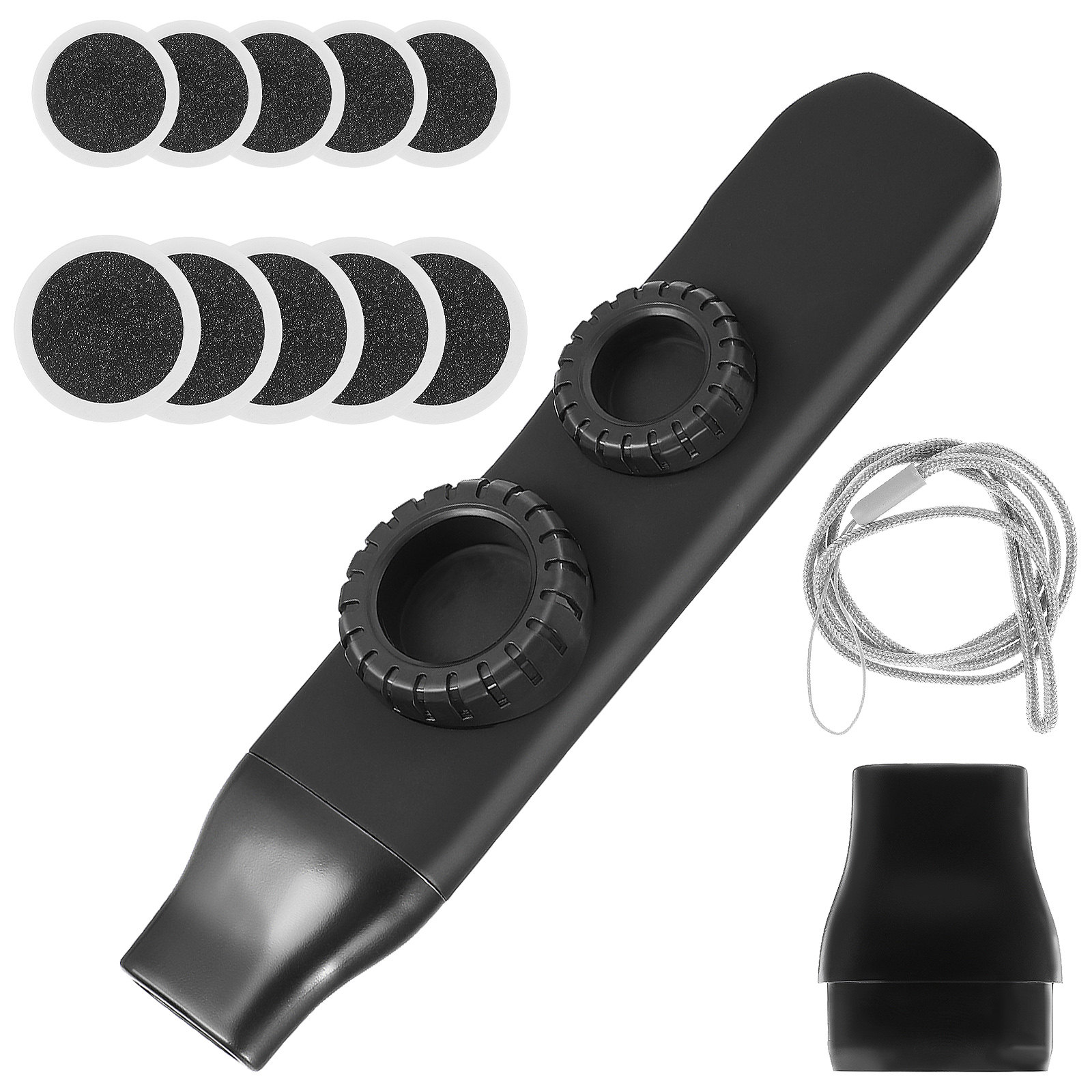 Double Flute Hole Kazoo Instru - Musical Instrument Violin ulasan dan harga