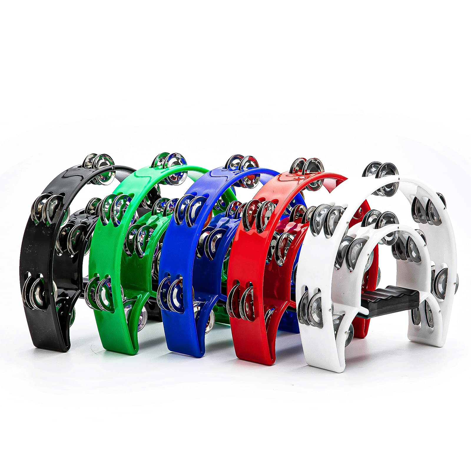 Tambourine Double Row Metal Ji - Musical Instrument Tuba ulasan dan harga
