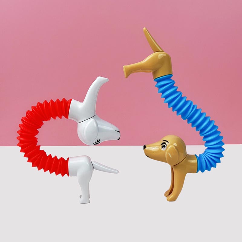 Novelty Spring Dog Pop Tubes S - Musical Instrument Tuba ulasan dan harga