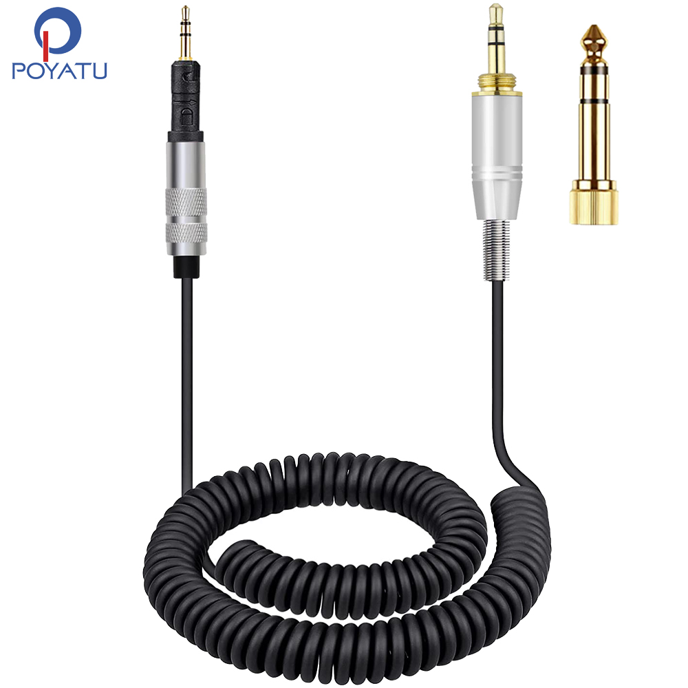 Spring Spiral Coiled Cable for - Sennheiser Headphone Hd 560S ulasan dan harga