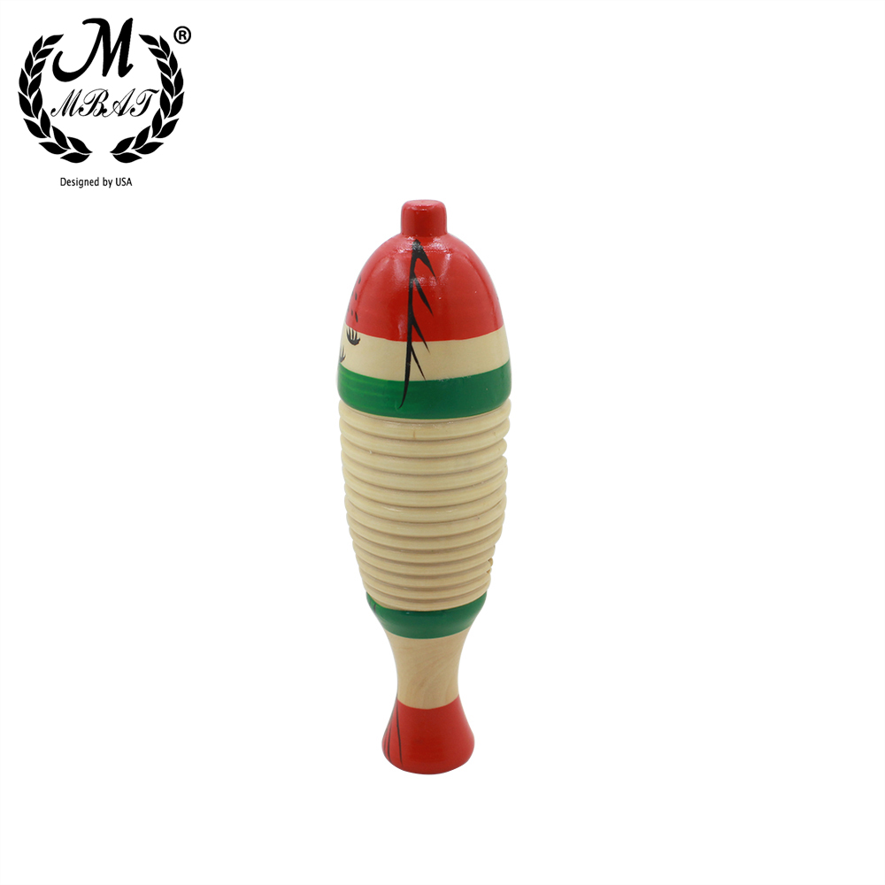 M MBAT Wooden Fish Toy Game Pe - Musical Instrument Games ulasan dan harga