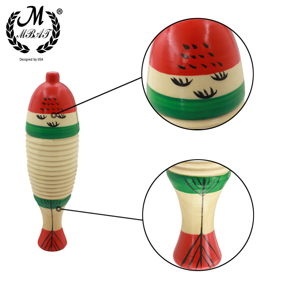 M MBAT Wooden Fish Toy Game Pe - Musical Instrument Games ulasan dan harga