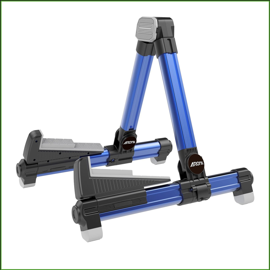 Foldable Aluminum Guitar Stand - Musical Instrument Violin ulasan dan harga