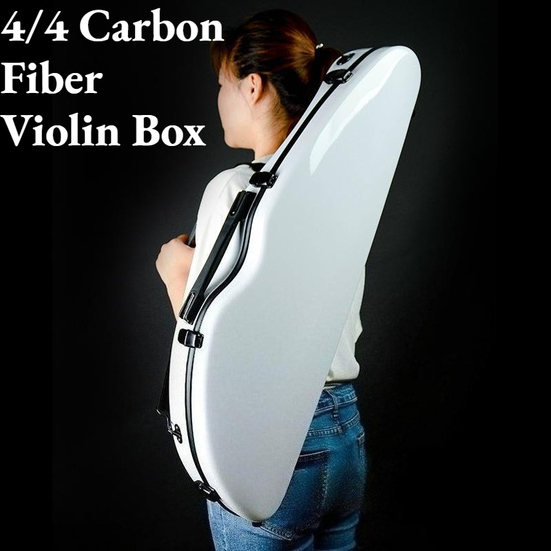 4/4 Carbon Fiber Violin Box Li - Musical Instrument Violin ulasan dan harga