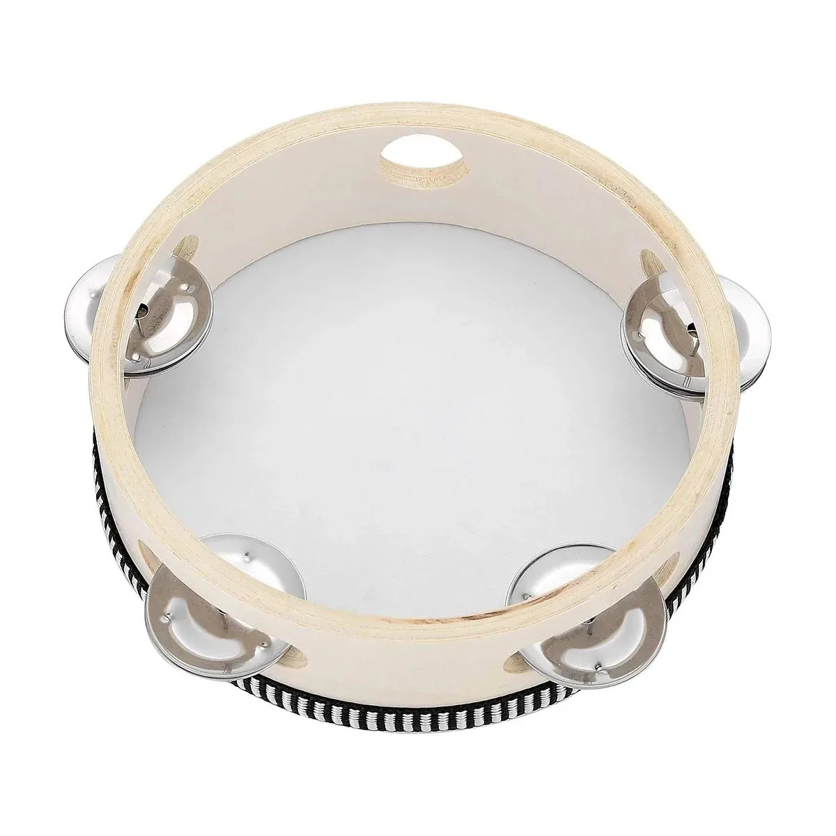6inch Hand Held Drum Tambourin - Musical Instrument Games ulasan dan harga