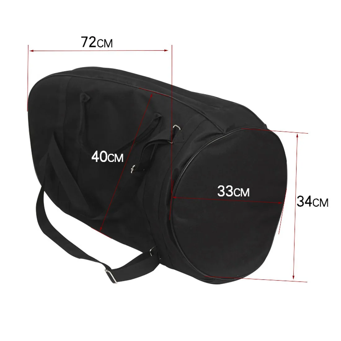 Oxford Cloth Portable Bag Case - Musical Instrument Tuba ulasan dan harga