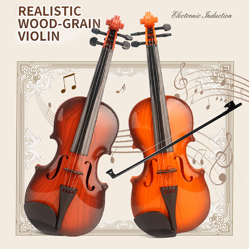 Acoustic Violin Toys Adjustabl - Musical Instrument Games ulasan dan harga