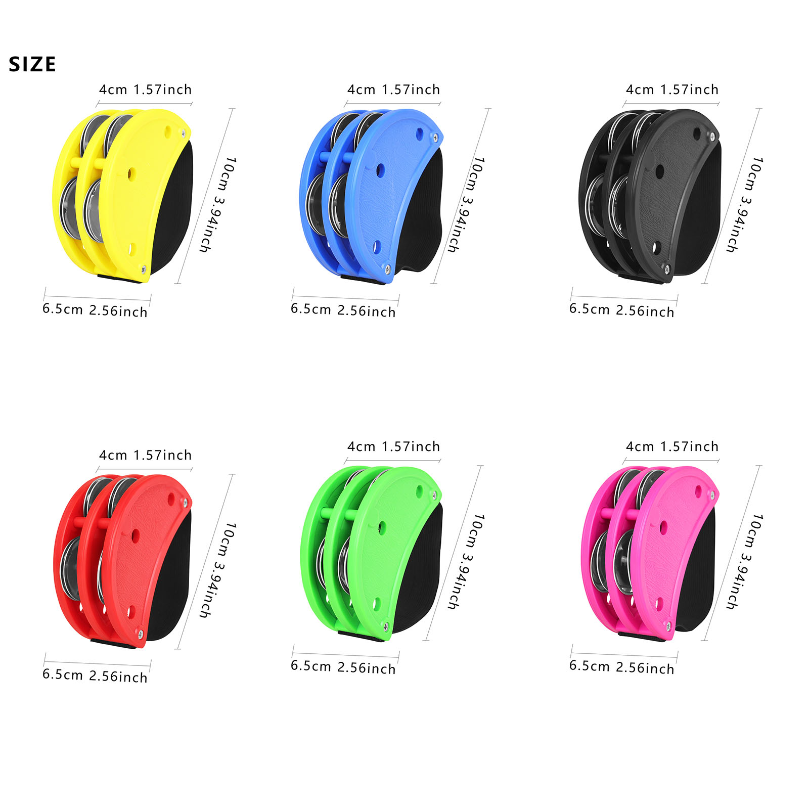 J210 Orff Foot Bell Set Clear  - Musical Instrument Games ulasan dan harga